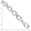 Sterling Silver 8.5inch Fancy Link Bracelet