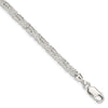 Sterling Silver 7.5inch Polished Fancy Link Bracelet