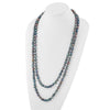9-10mm Black Baroque Freshwater Cultured Pearl Endless 64 inch Necklace