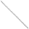 De-Ani Sterling Silver Rhodium-plated Polished Mariners Link Bracelet