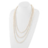 7-8mm Freshwater Cultured Pearl 76in Slip on Necklaces