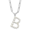 FWC Pearl Initial on 18in Necklaces