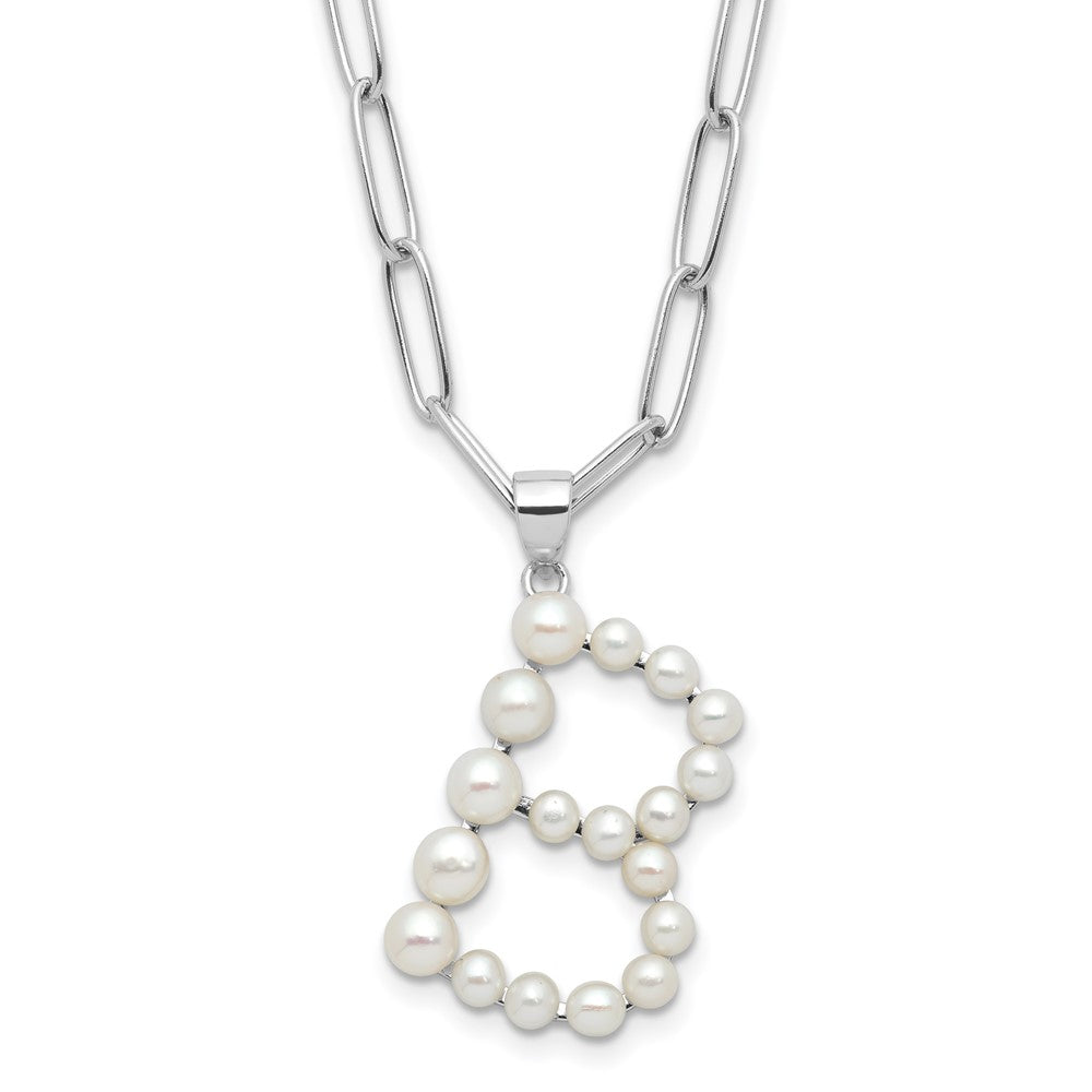 FWC Pearl Initial on 18in Necklaces