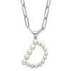FWC Pearl Initial on 18in Necklaces