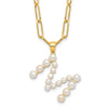 FWC Pearl Initial on 18in Necklaces