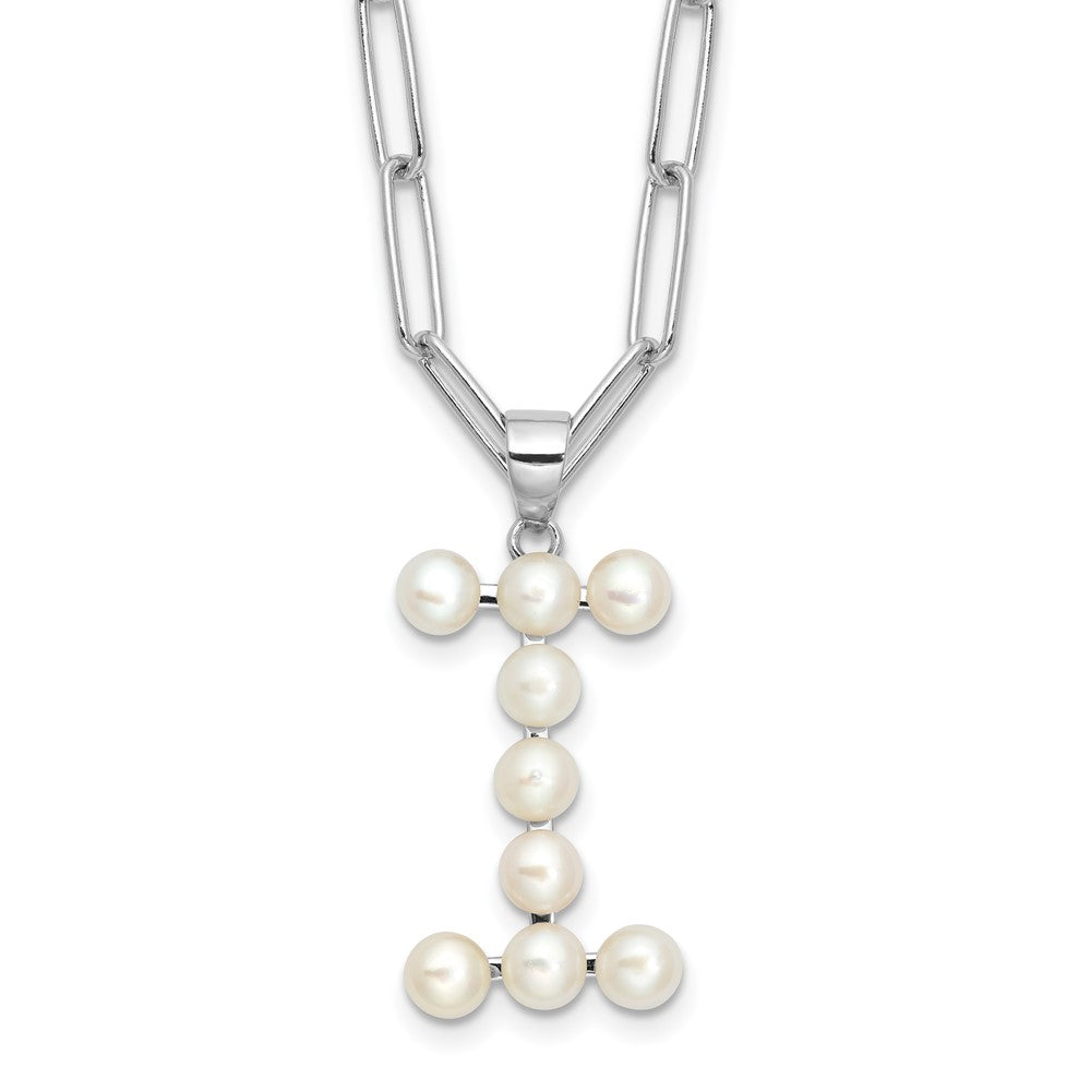 FWC Pearl Initial on 18in Necklaces
