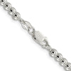 Sterling Silver Beads on Box Chain