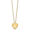 1/20 14K Gold Filled 20mm Side Swirled Heart Locket Necklace
