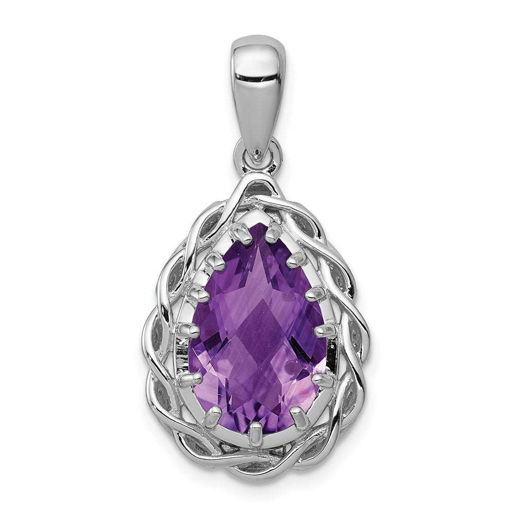 Pear Gemstone Pendants