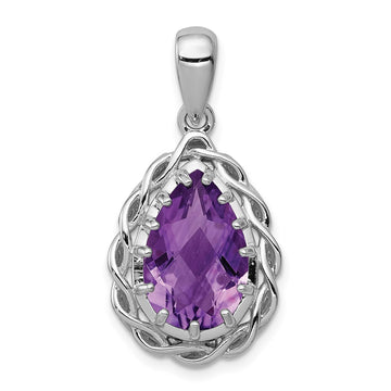 Pear Gemstone Pendants