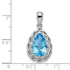 Pear Gemstone Pendants