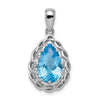 Pear Gemstone Pendants