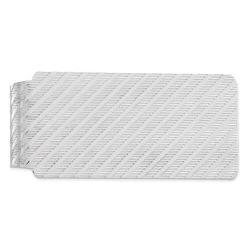 Sterling Silver Rhodium-plated Money Clip