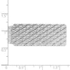 Sterling Silver Rhodium-plated Money Clip