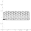 Sterling Silver Rhodium-plated Money Clip
