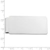 Sterling Silver Rhodium-plated Money clip