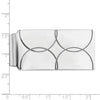 Sterling Silver Rhodium-plated Money Clip