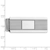 Sterling Silver Rhodium-plated Money Clip
