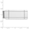 Sterling Silver Rhodium-plated Money Clip