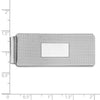 Sterling Silver Rhodium-plated Money Clip