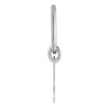 Sterling Silver Rhodium Plated Key Chain