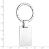 Sterling Silver Rhodium Plated Key Chain