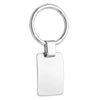 Sterling Silver Rhodium Plated Key Chain