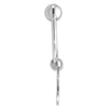 Sterling Silver Rhodium Plated Key Chain