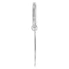 Sterling Silver Rhodium-plated Key Chain