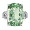 Sterling Silver Gemstone & Diamond Rings