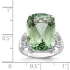 Sterling Silver Gemstone & Diamond Rings