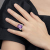 Sterling Silver Gemstone & Diamond Rings