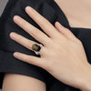 Sterling Silver Gemstone & Diamond Rings