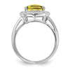 Sterling Silver Gemstone & Diamond Rings