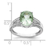 Sterling Silver Gemstone & Diamond Rings