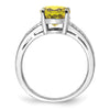 Sterling Silver Gemstone & Diamond Rings