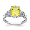 Sterling Silver Gemstone & Diamond Rings
