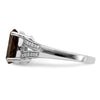 Sterling Silver Gemstone & Diamond Rings