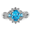 Gemstone & Diamond Rings
