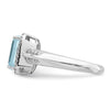 Sterling Silver Gemstone & Diamond Rings