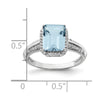 Sterling Silver Gemstone & Diamond Rings