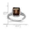 Sterling Silver Gemstone & Diamond Rings