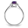 Sterling Silver Gemstone & Diamond Rings