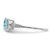 Sterling Silver Gemstone & Diamond Rings