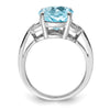 Sterling Silver Gemstone & Diamond Rings
