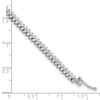 Sterling Shimmer Sterling Silver Rhodium-plated CZ 174 Stone 7 inch Bracelet