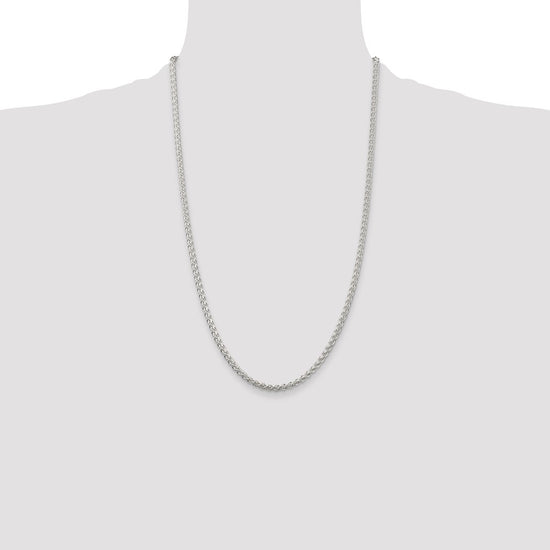 Sterling Silver 3mm Round Spiga Chain