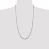 Sterling Silver 3mm Round Spiga Chain