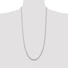 Sterling Silver 3mm Round Spiga Chain