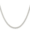 Sterling Silver 3.7mm Round Spiga Chain